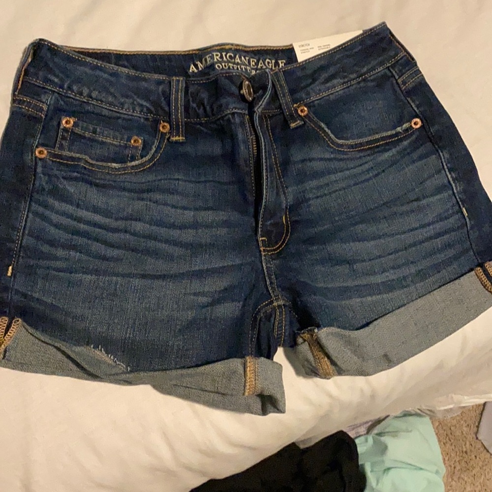 American eagle jean shorts size 2